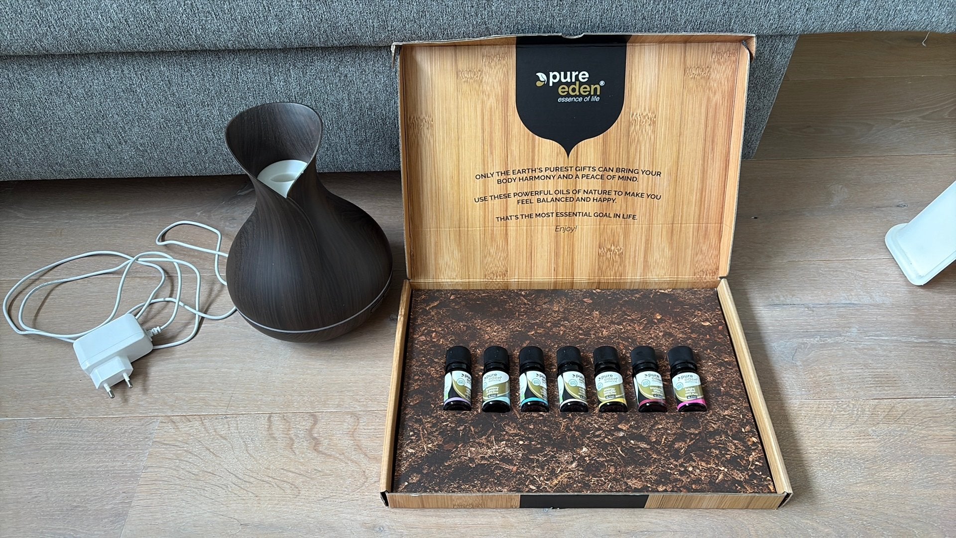 Aroma diffuser incl. 7 geuren, Ophalen, Zo goed als nieuw