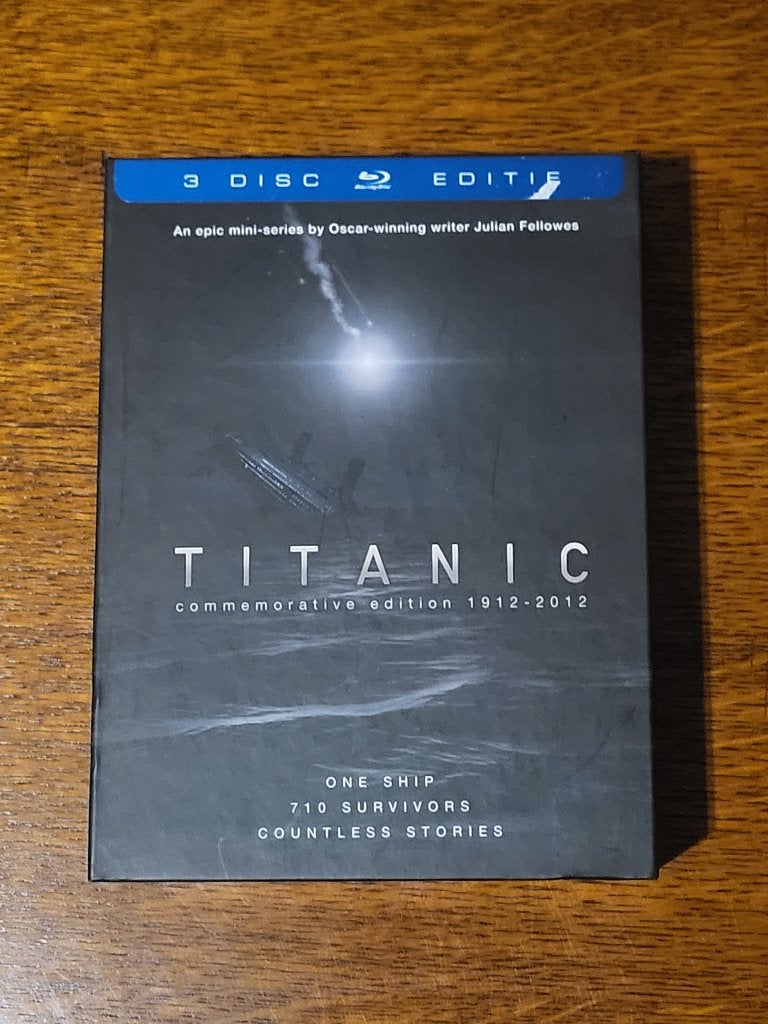 Titanic Commemorative Edition 1912-2012 Blu-ray (3 discs), Engels, Nederlands, Ophalen of Verzenden, Zo goed als nieuw