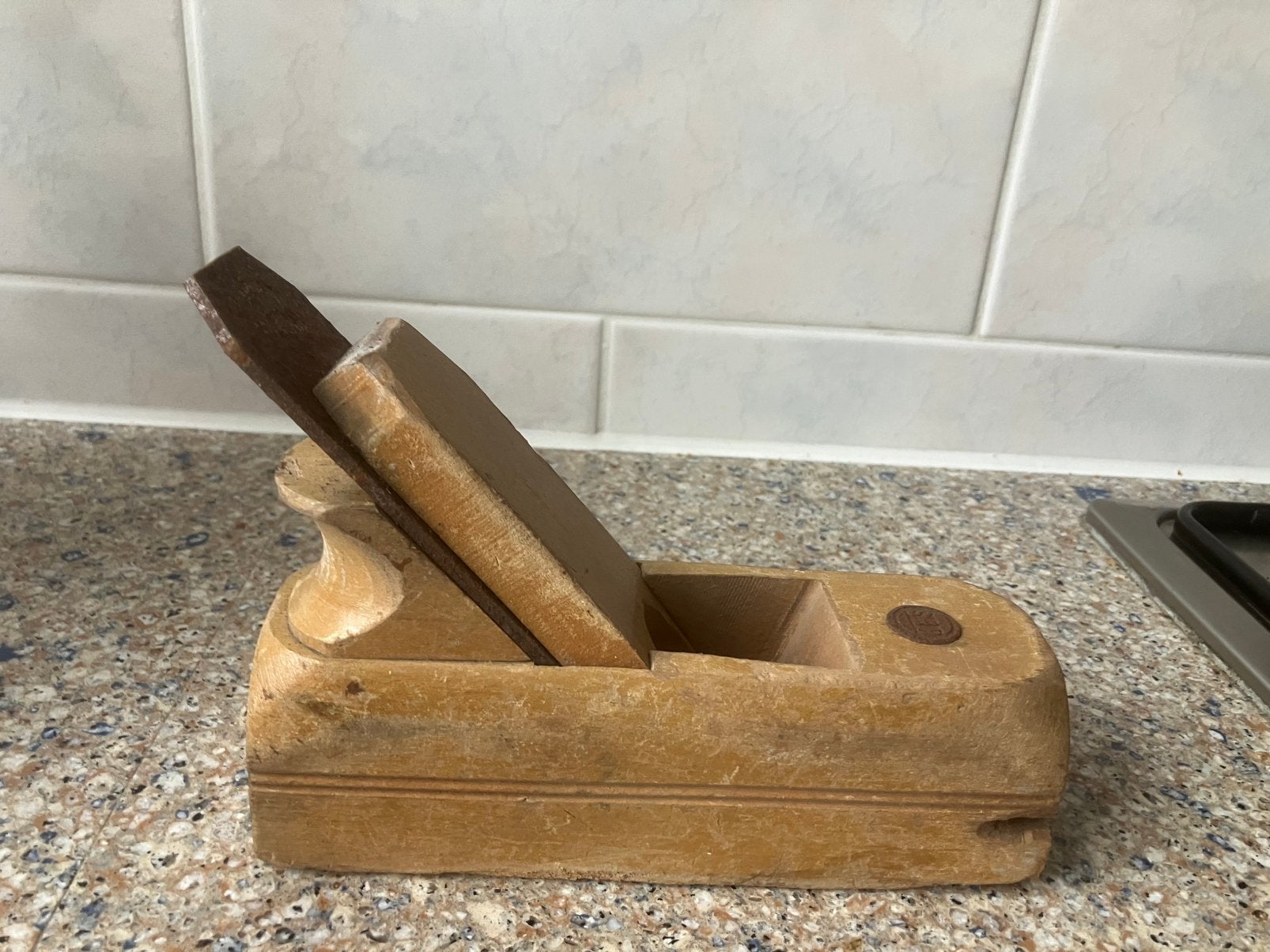 Klein gaaf blok schaaf je, Antiek en Kunst, Antiek | Gereedschap en Instrumenten, Ophalen of Verzenden