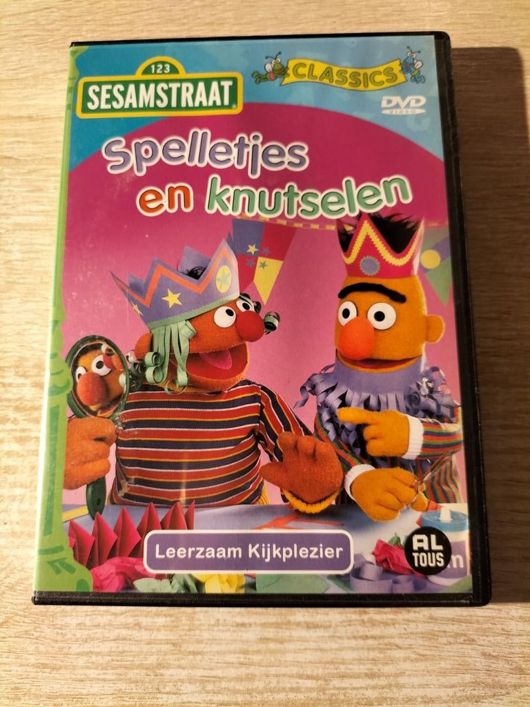 Sesamstraat spelletjes en knutselen, Ophalen of Verzenden