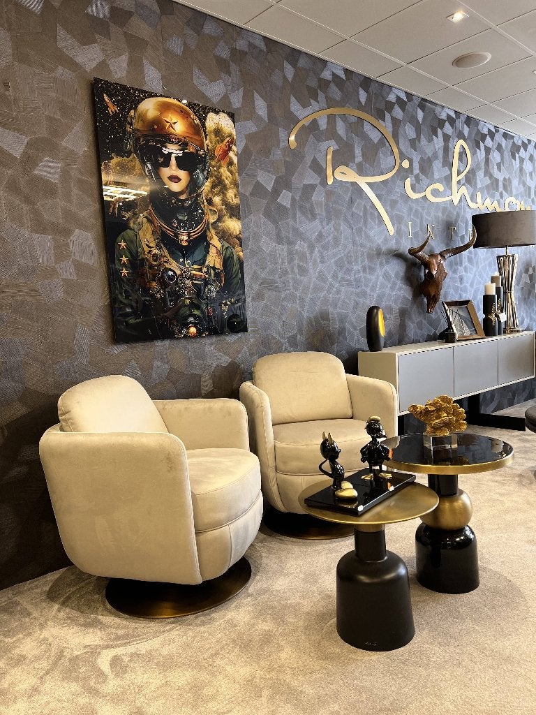 2 x Draaibare Fauteuil, Huis en Inrichting, Fauteuils, Ophalen, Richmond Interiors, Nieuw, 75 tot 100 cm