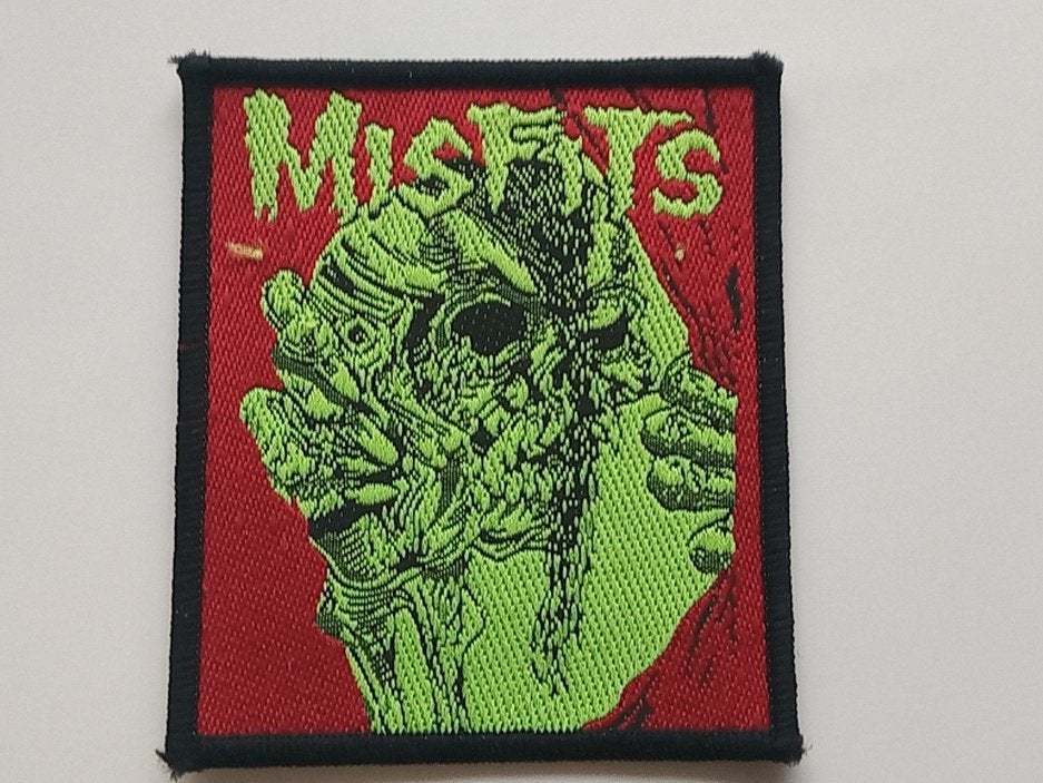 Misfits Mommy..Can I Go Out mooie vintage 80's patch 25, Verzenden, Nieuw, Kleding