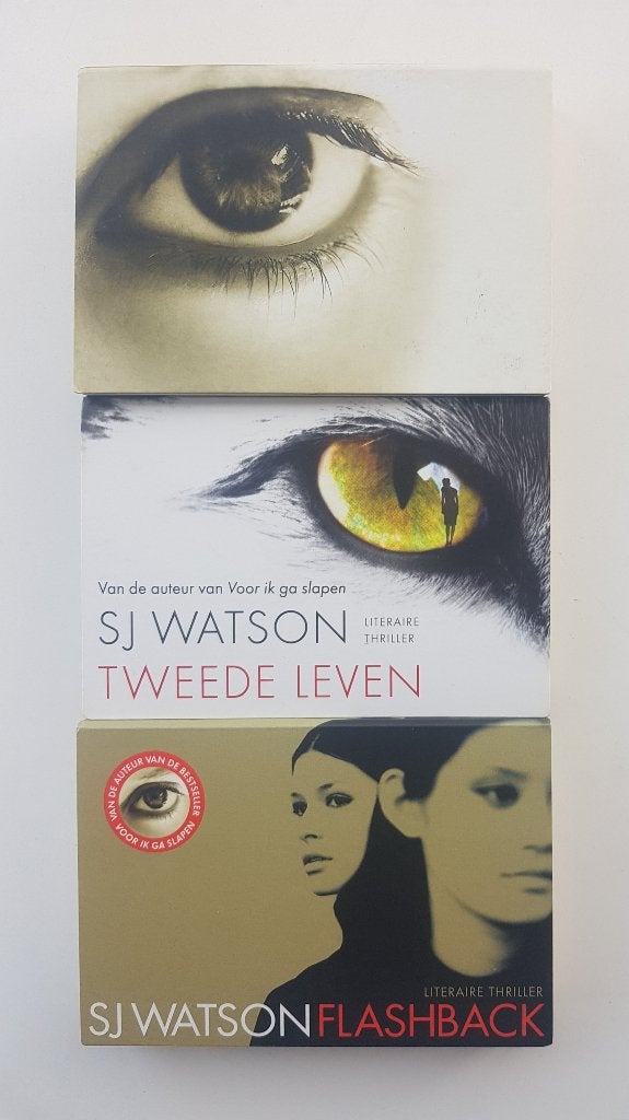 3x Dwarsligger S.J. Watson oa. Flashback, Tweede Leven, Ophalen of Verzenden, Zo goed als nieuw, S.J. Watson