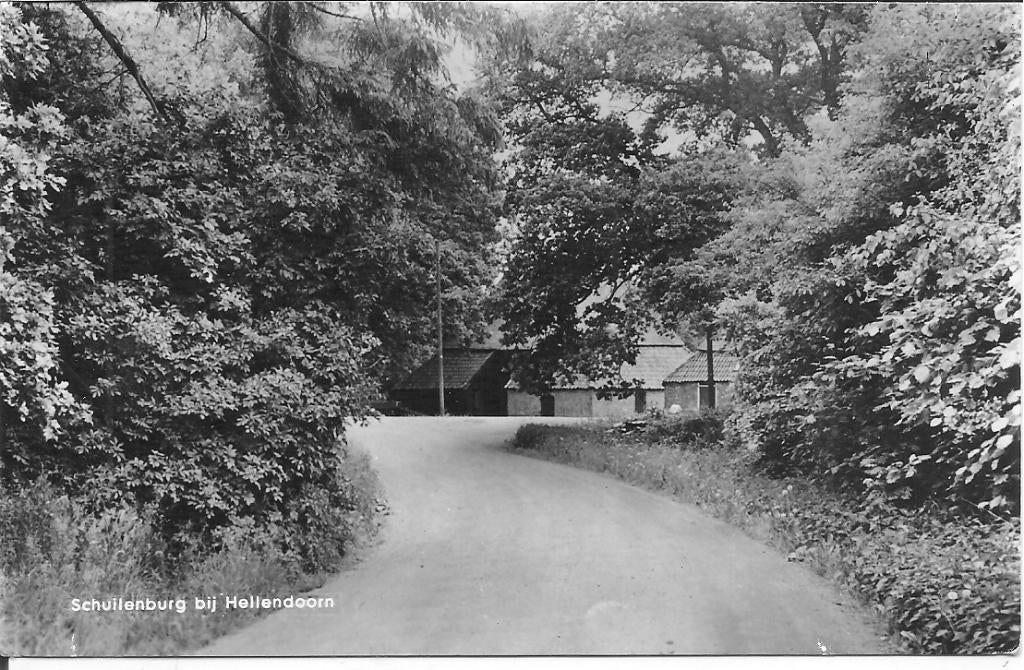 Schuilenburg bij Hellendoorn., Ophalen of Verzenden, 1960 tot 1980, Gelopen, Overijssel