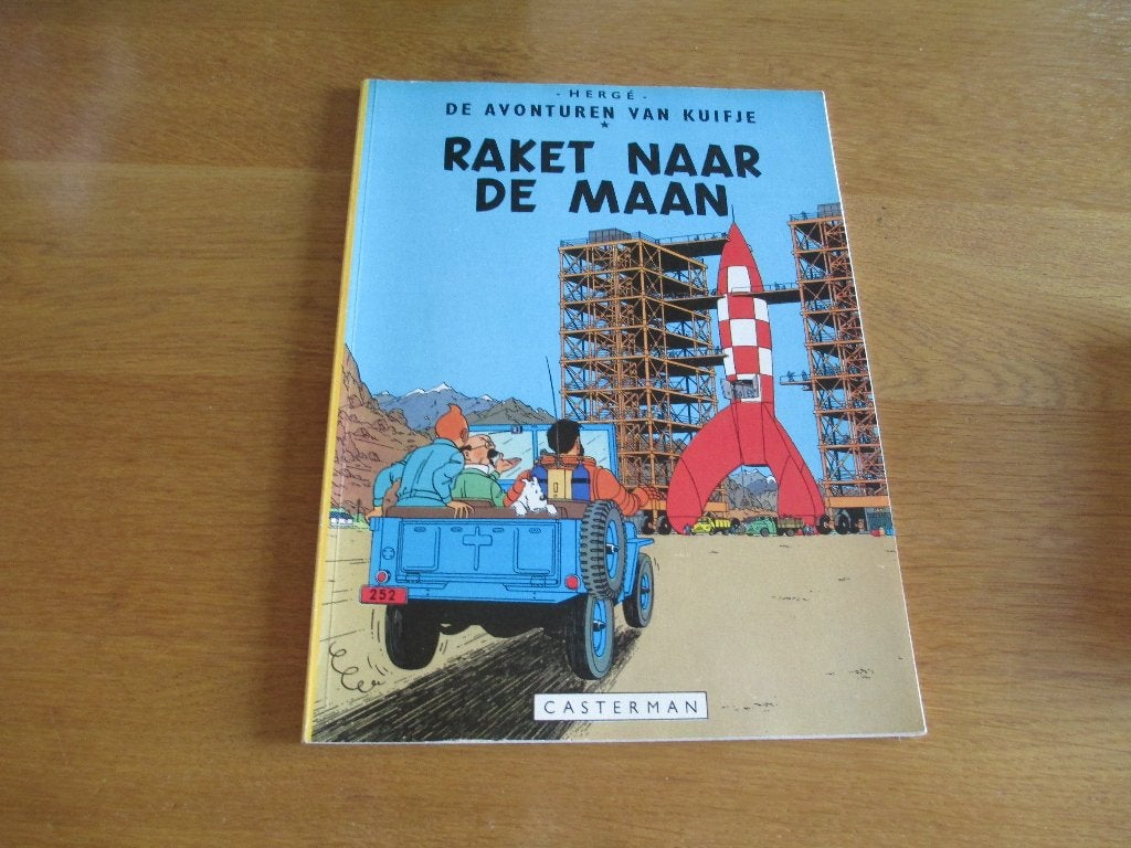 de avonturen van kuifje - herge, Eén stripboek, Ophalen of Verzenden, Gelezen
