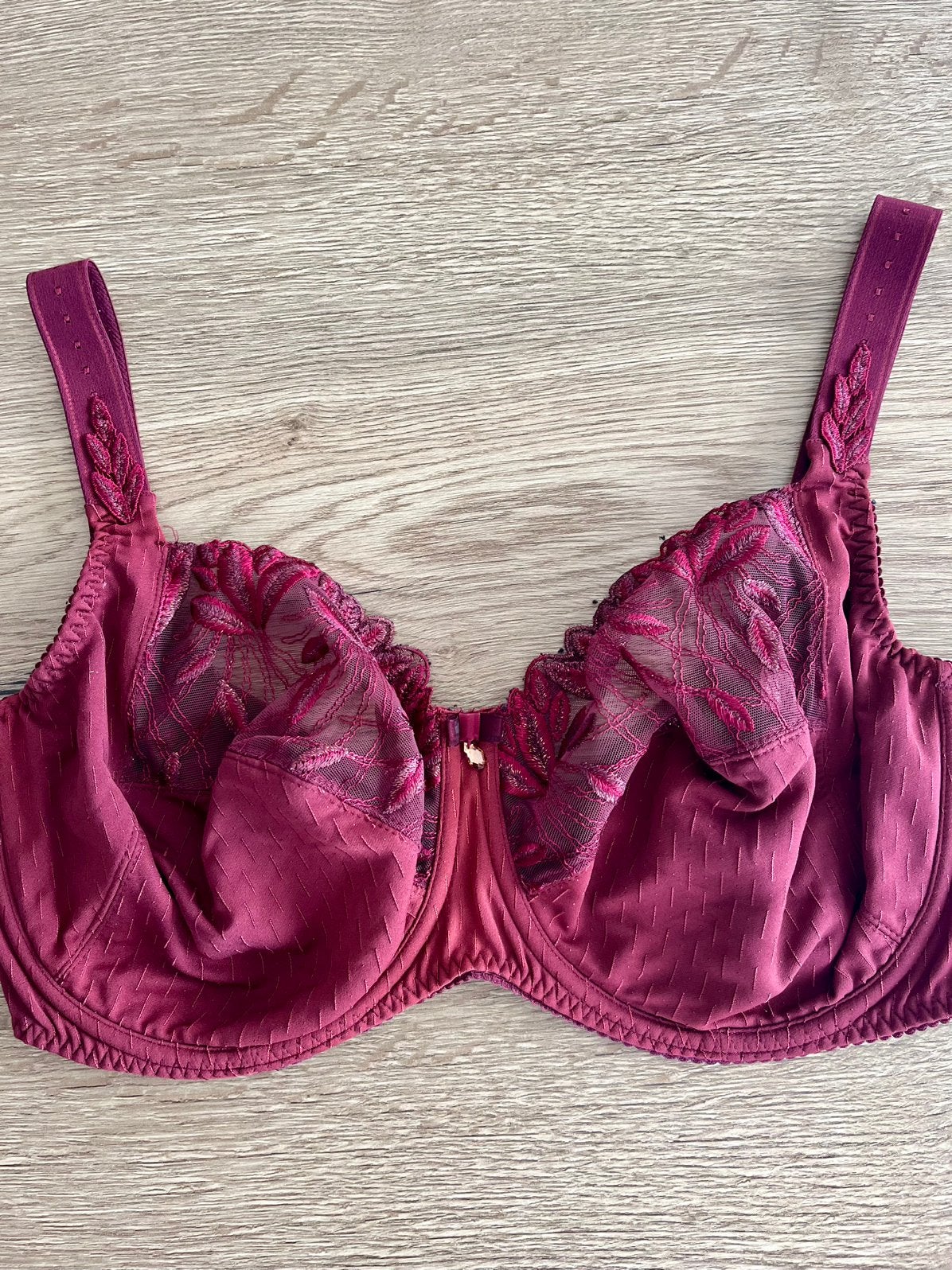 Prima donna 80F full cup bordo met kant, Overige kleuren, Verzenden, BH