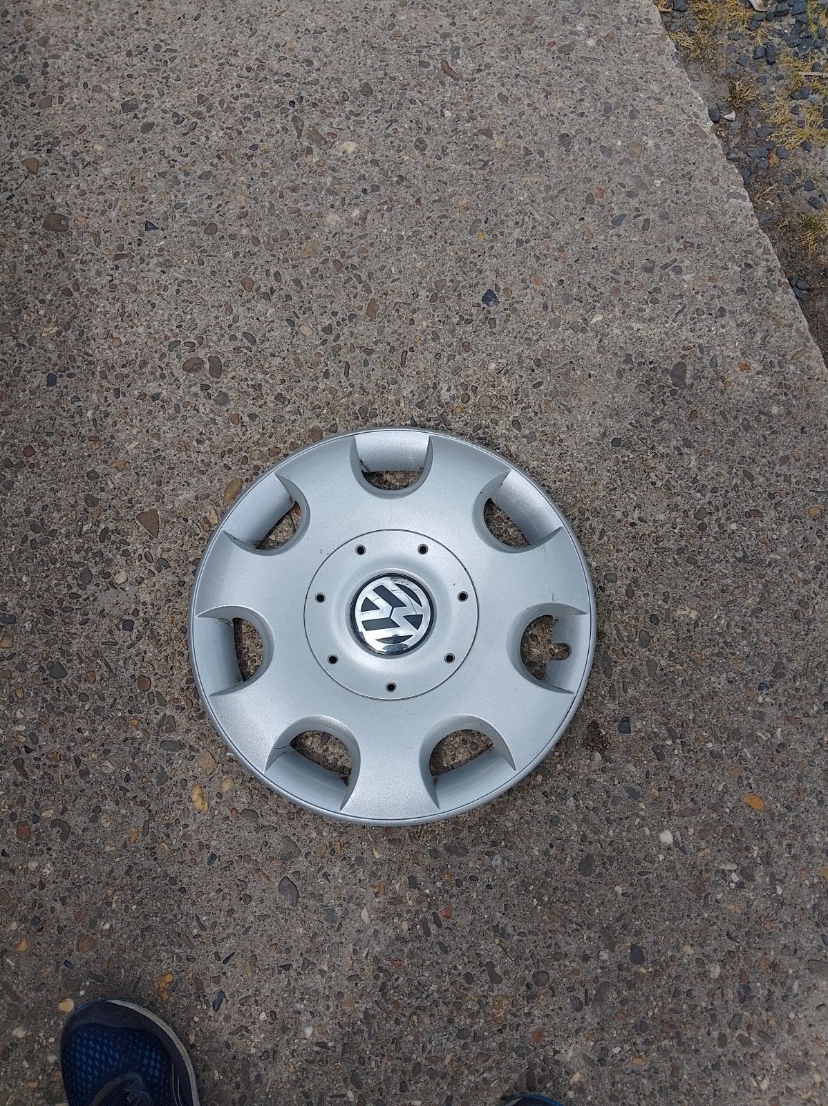 Volkswagen wieldop - Gebruikt, Auto diversen, Wieldoppen, Gebruikt, Ophalen of Verzenden