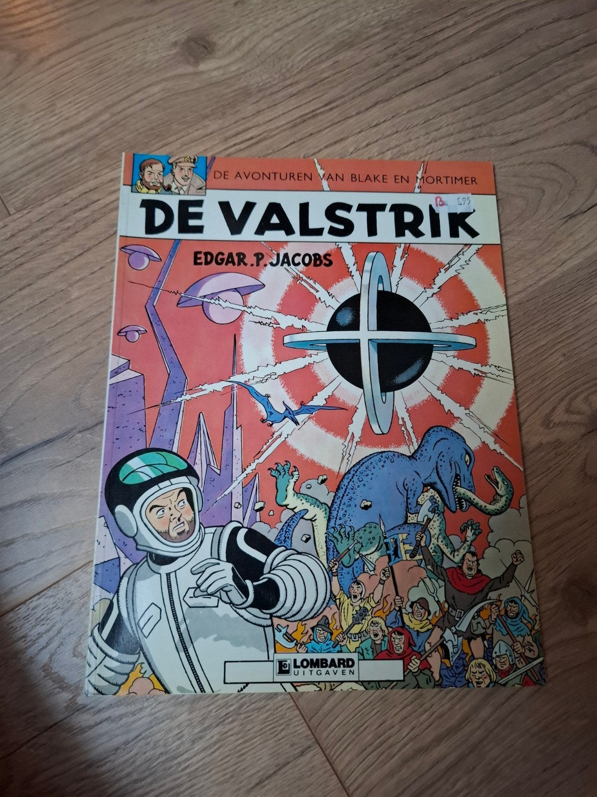 De Valstrik - Blake en Mortimer (Edgar P. Jacobs), Eén stripboek, Ophalen of Verzenden, Gelezen, Edgar P. Jacobs