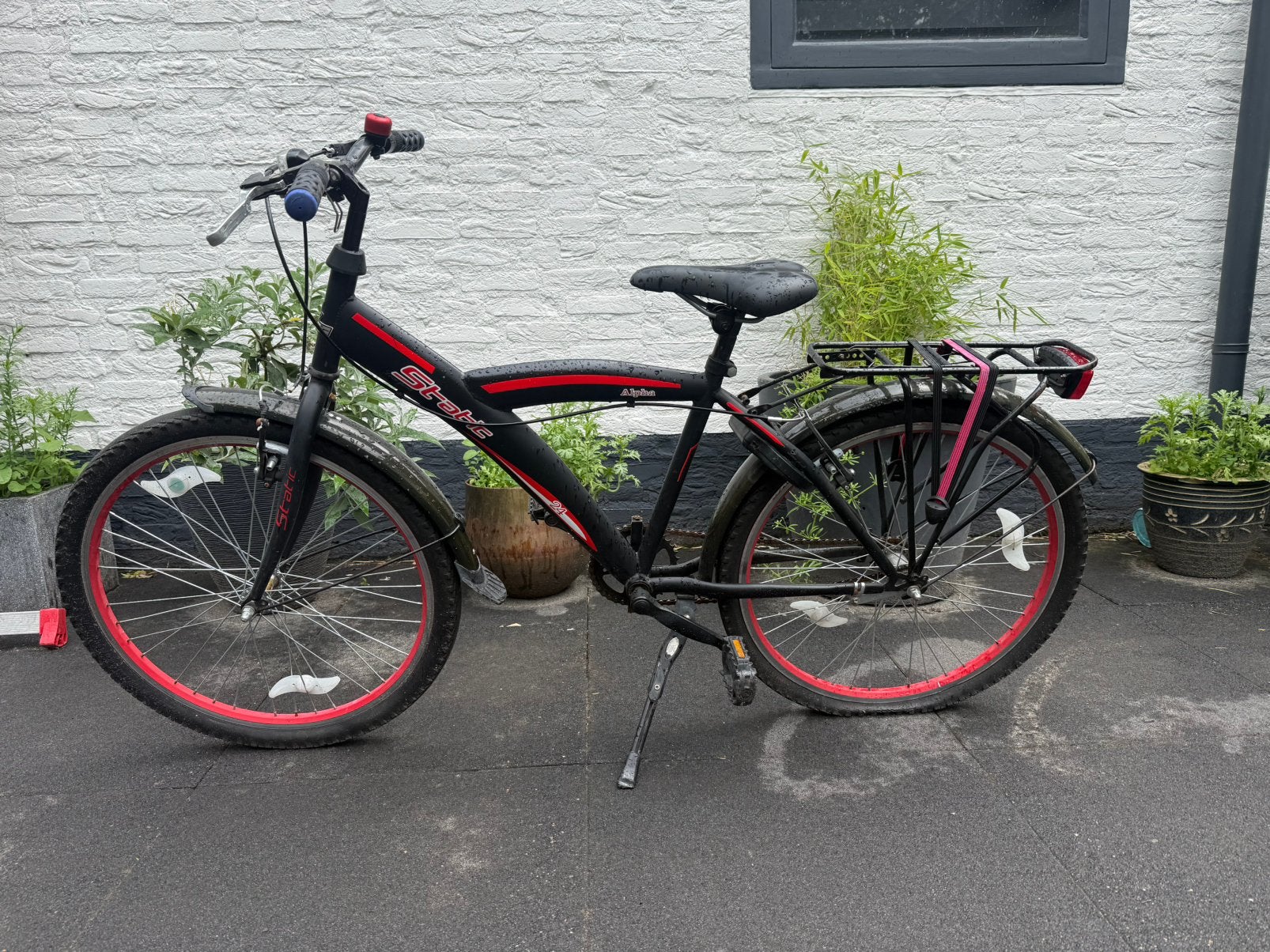 24 inch jongensfiets, Ophalen, Terugtraprem, Handrem, Gebruikt