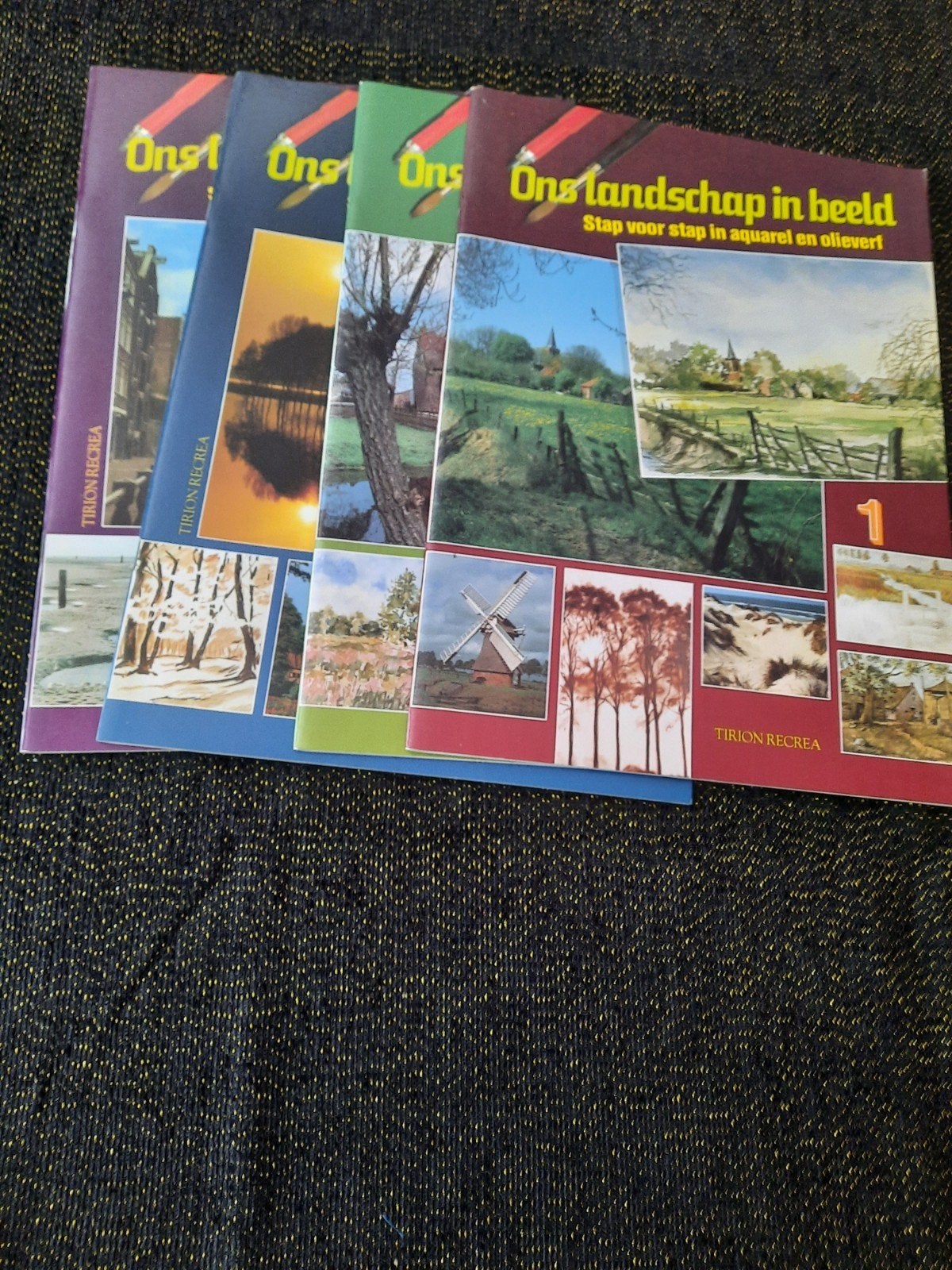 Ons Landschap in Beeld - 4 delen in nieuwstaat, Boeken, Ophalen of Verzenden, Nieuw, Overige onderwerpen, Tine Cortel, Theo Stevens, Kees Scherer