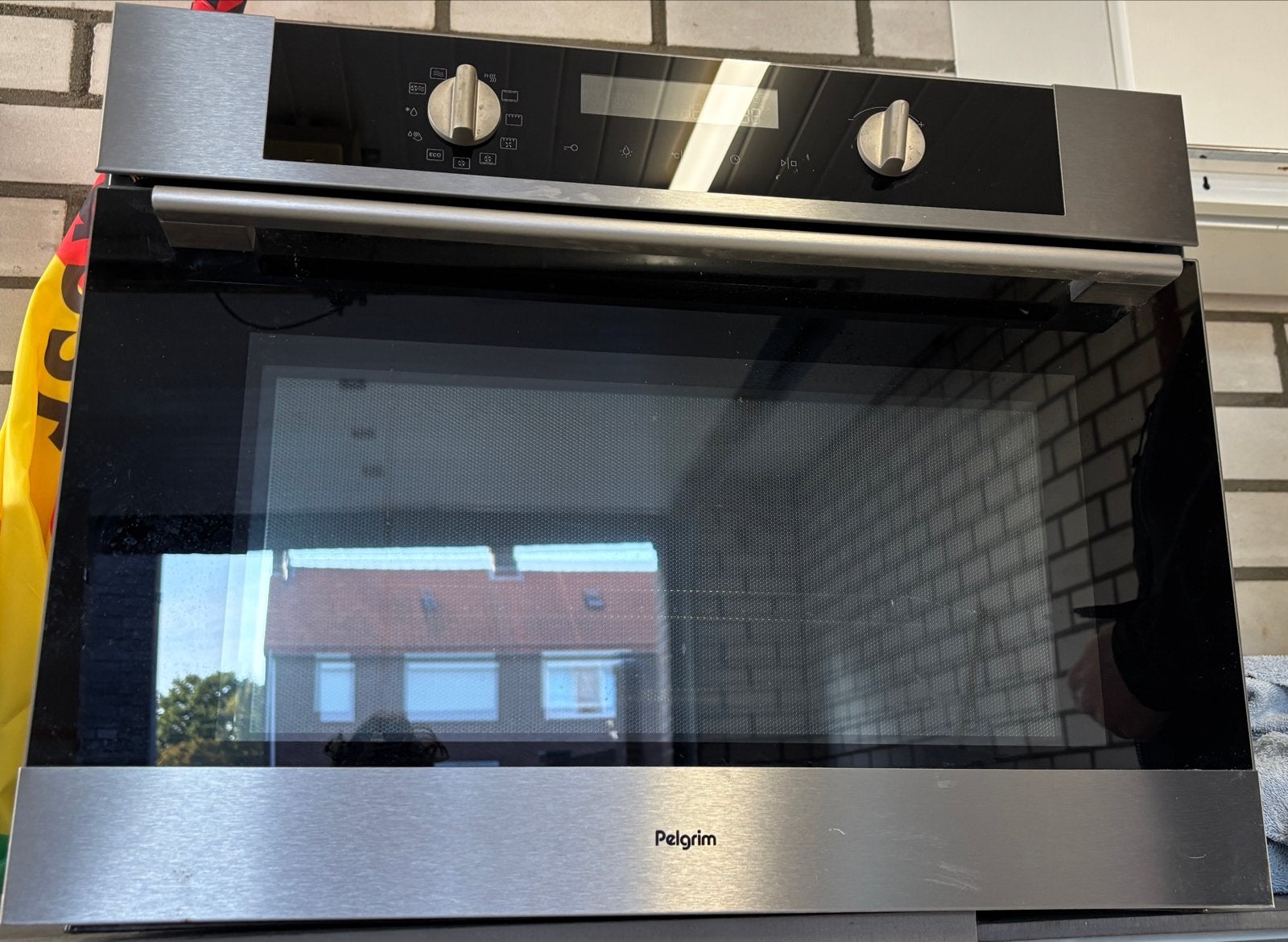 Pelgrim MAC524RVS Combi-oven - Zo goed als nieuw, Ophalen, Hete lucht, Pelgrim, Inbouw