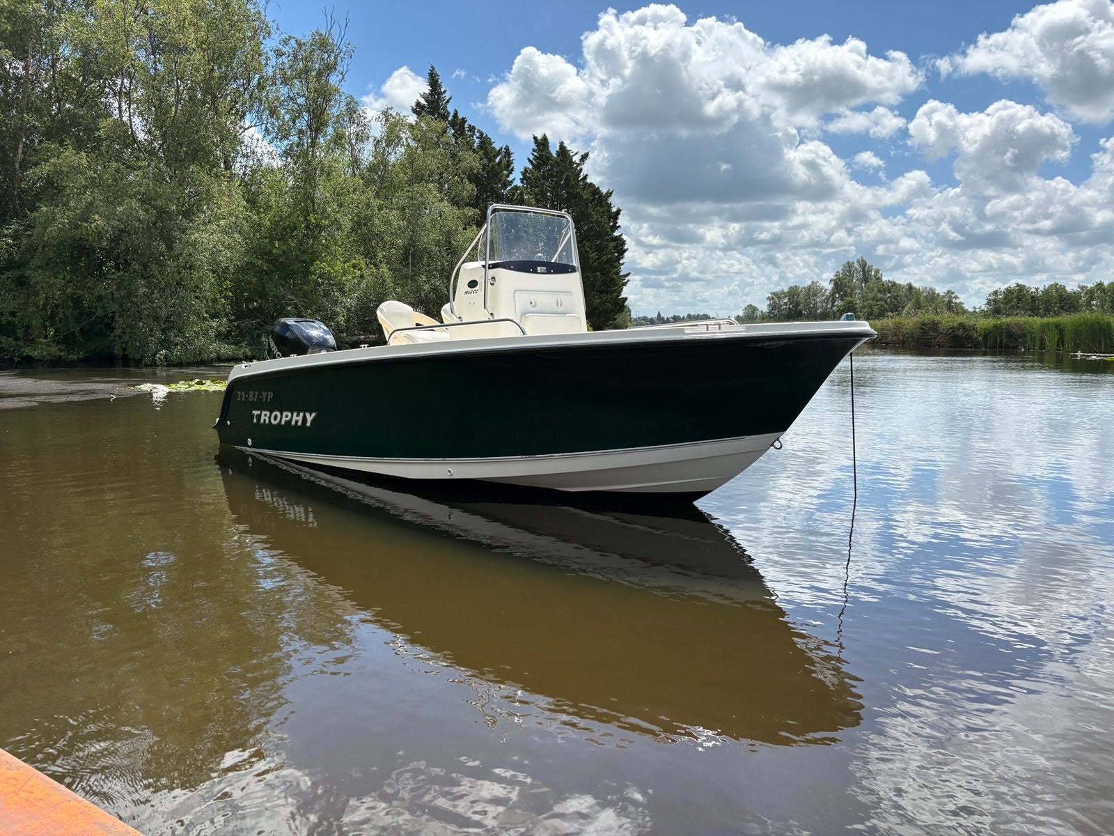 Trophy 1903 CC  met Mercury Verado 275 pk, Watersport en Boten, Ophalen, Gebruikt, Viertaktmotor, Bayliner