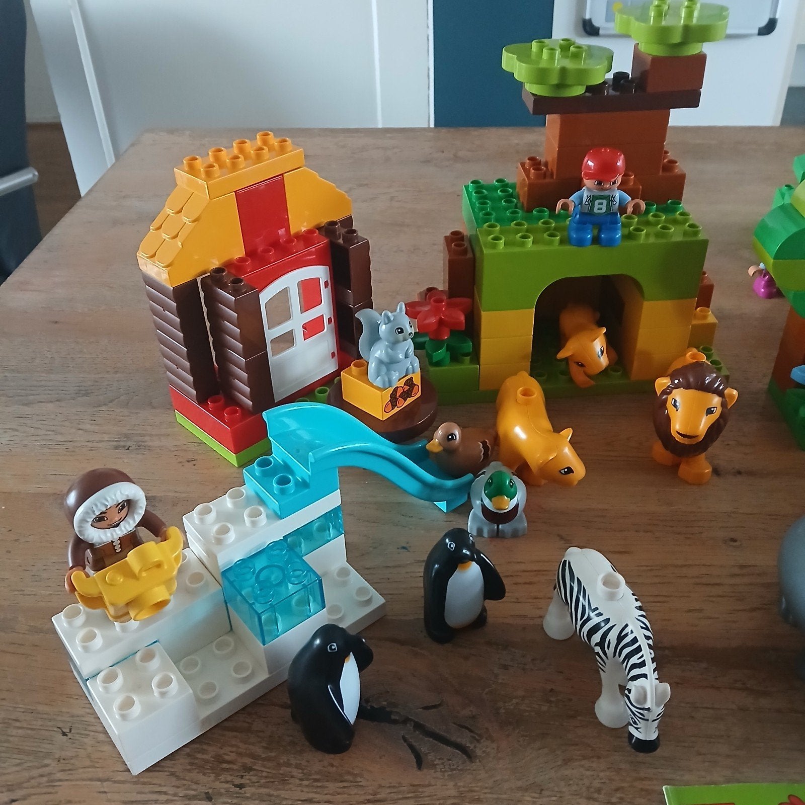 Lego Duplo Around the World 10805 - Complete set, Kinderen en Baby's, Compleet, Overige thema's, Verzenden, Zo goed als nieuw