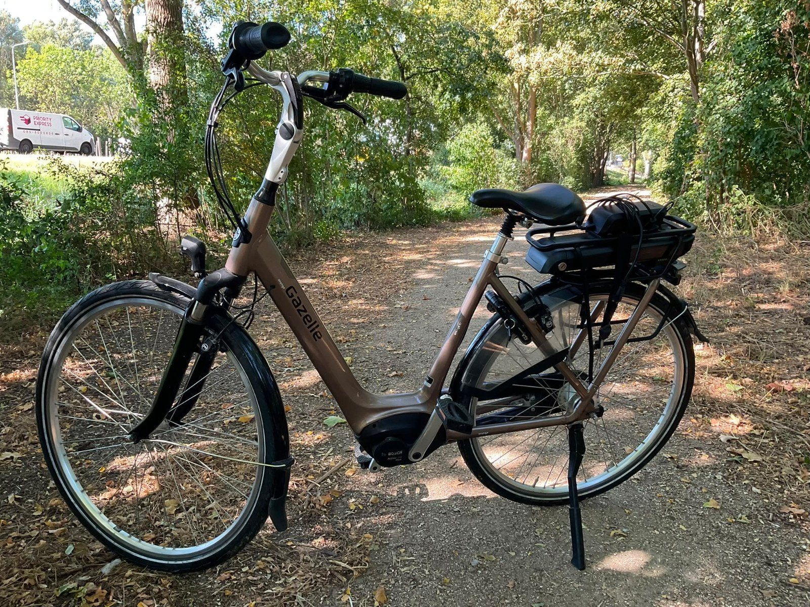 Gazelle Orange C7 electrische damesfiets, Fietsen en Brommers, 51 tot 55 cm, Ophalen of Verzenden, Zo goed als nieuw, Gazelle
