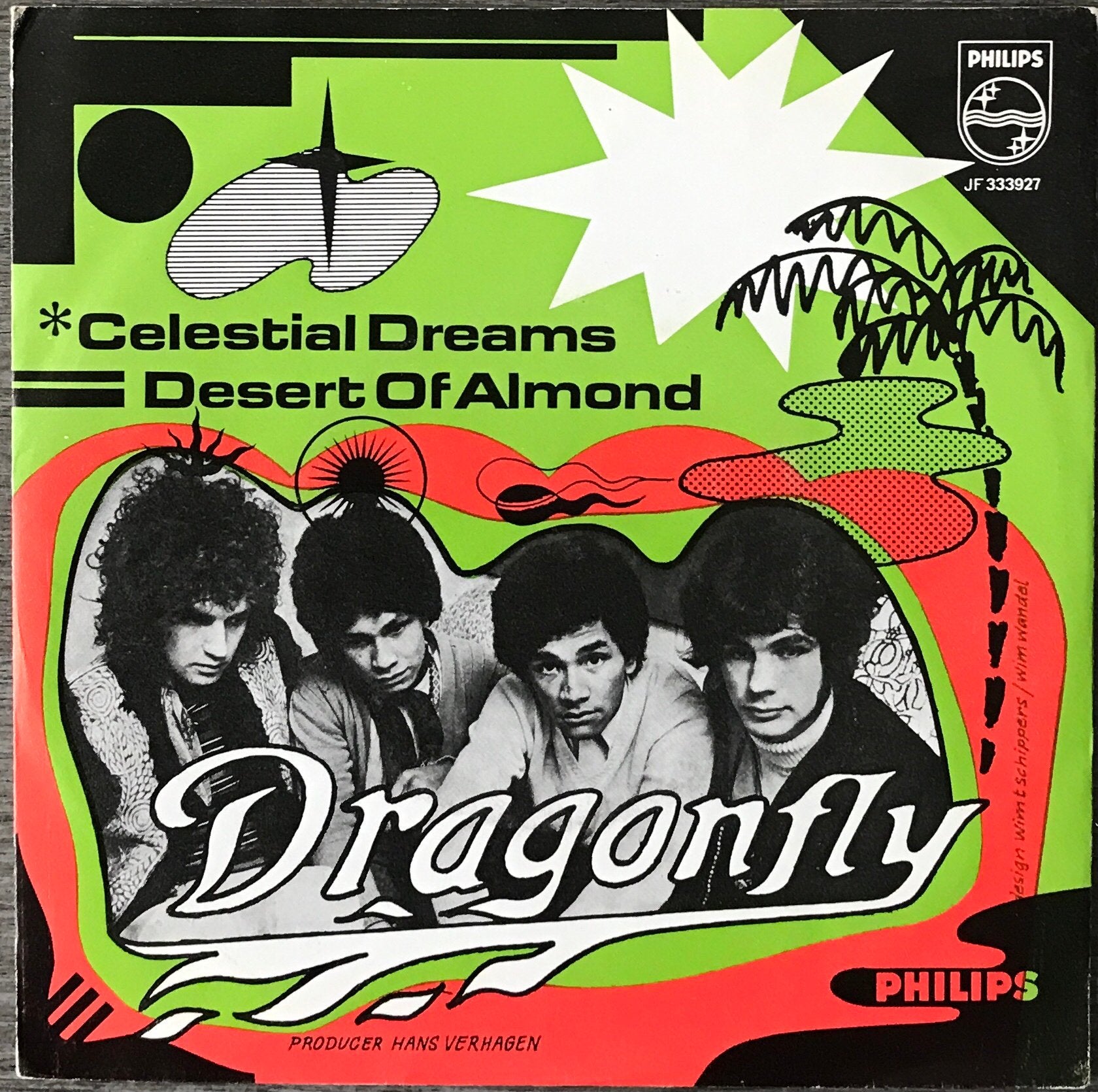 Dragonfly - Celestial dreams (NL68) plaat HEEL MOOI (NLop33)