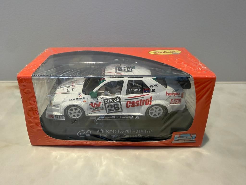 Slot it Alfa Romeo 155, Ophalen of Verzenden, Zo goed als nieuw, Elektrisch, Overige merken