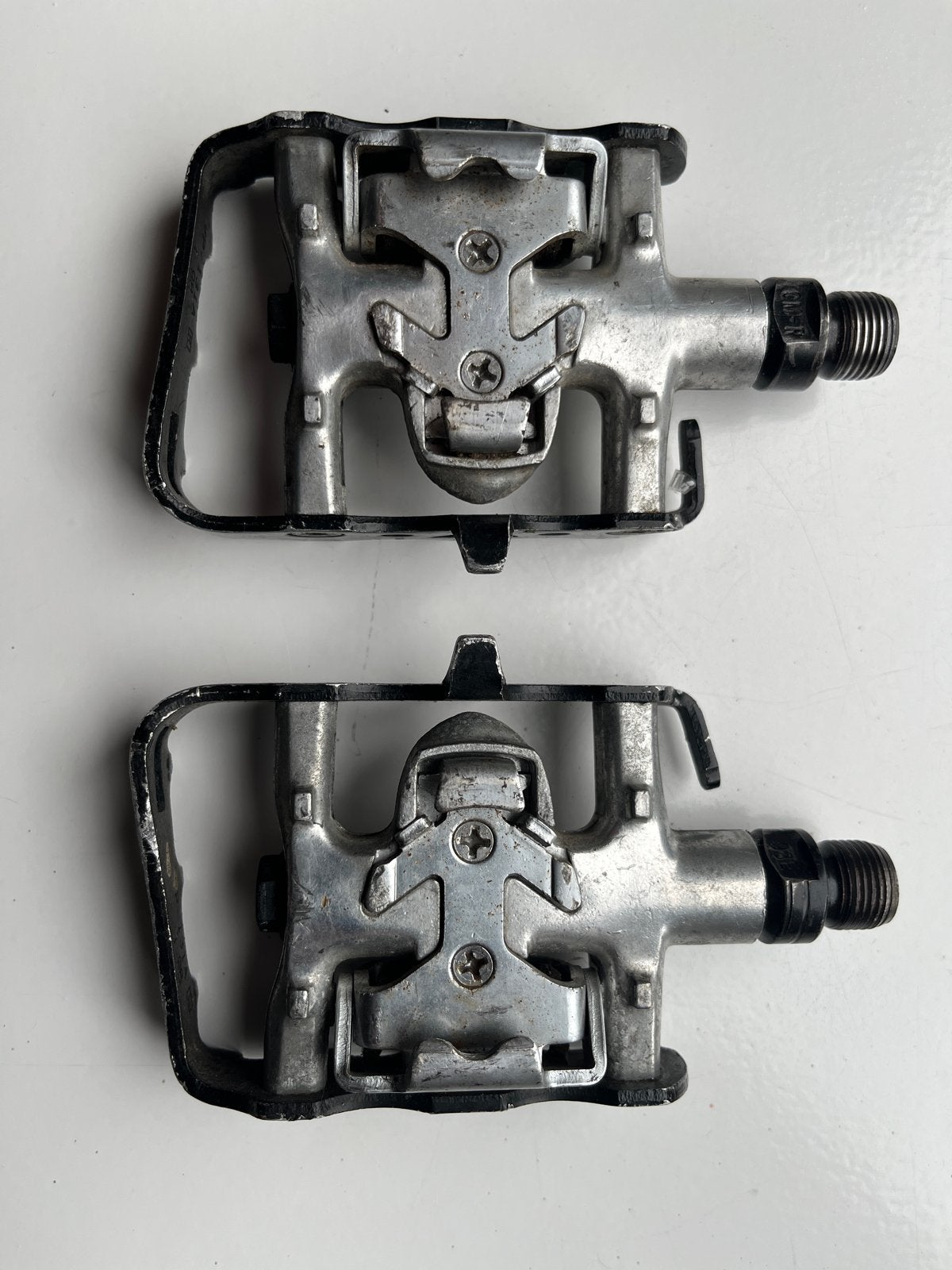 VP Components Fiets Pedalen - spd dual, Crankstel of Pedalen, Gebruikt, Ophalen of Verzenden, Aluminium