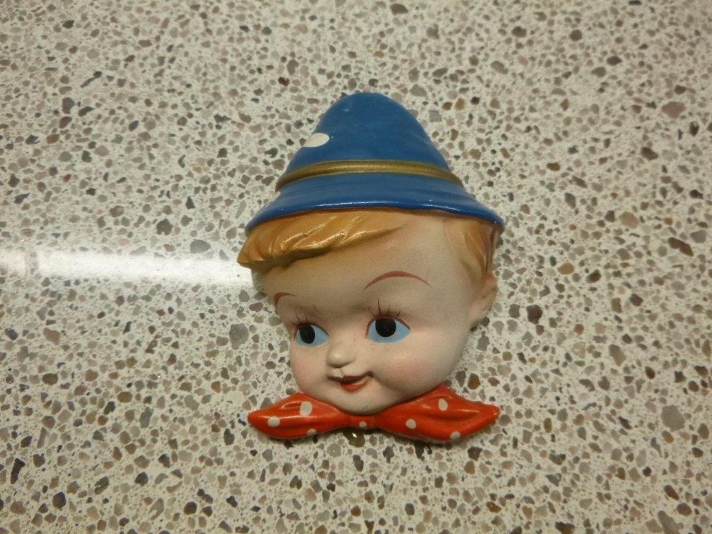 mooi vintage hoofdje van keramiek, Ophalen of Verzenden, Overige typen
