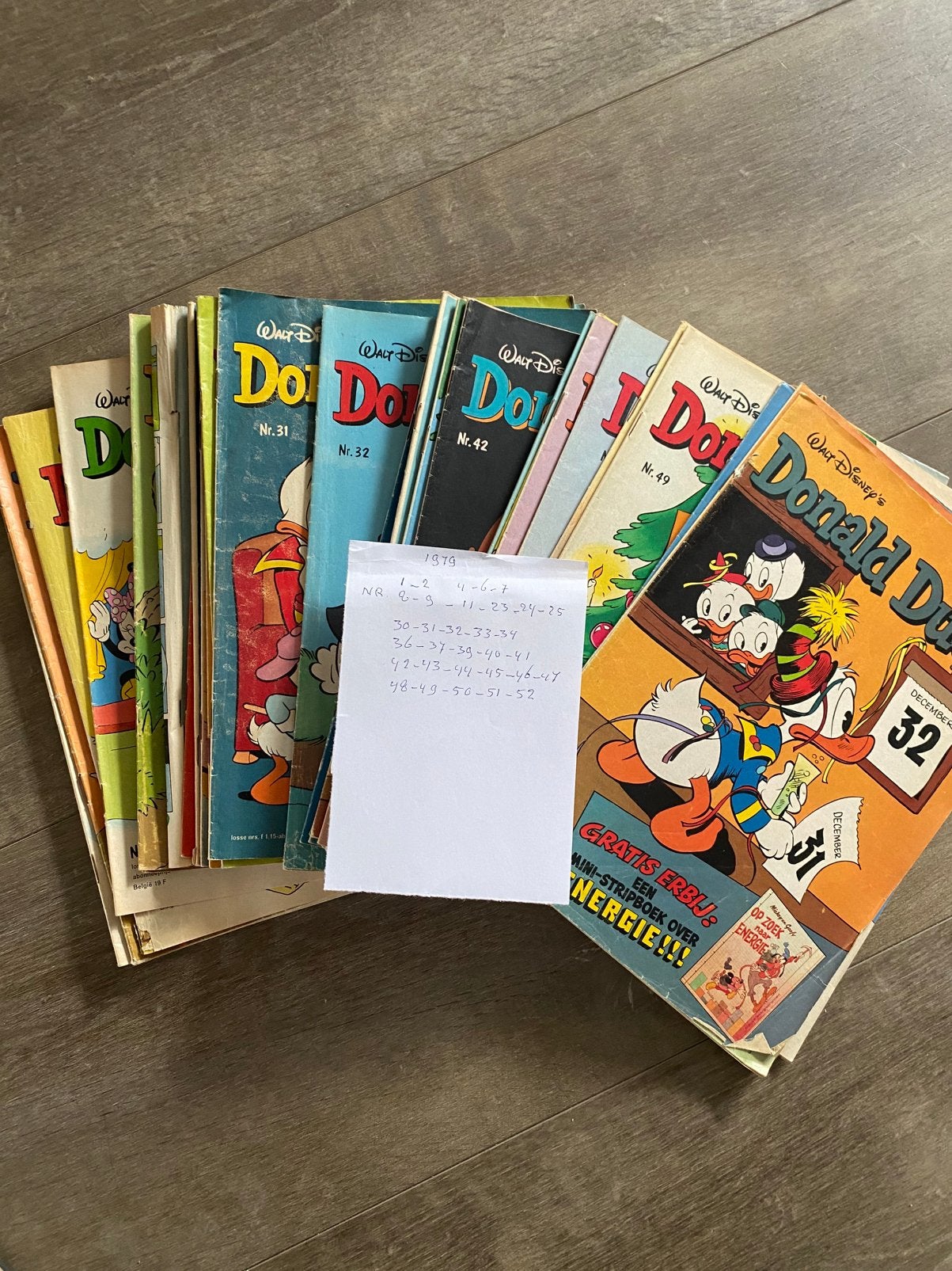Donald Duck weekbladen jaargang 1979 - 32 nummers, Meerdere stripboeken, Ophalen of Verzenden, Gelezen