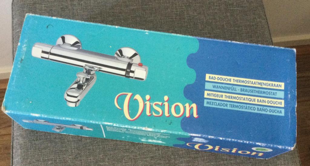 Vision Thermostatische Mengkraan voor douche  150 mm., Ophalen of Verzenden, Zo goed als nieuw, Chroom, Douche