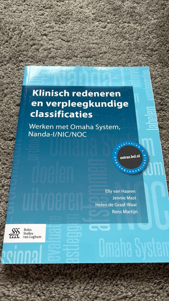 Klinisch redeneren en verpleegkundige classificaties, Boeken, Sociale wetenschap, Nieuw, Ophalen of Verzenden, Jennie Mast; Elly van Haaren; Helen de Graaf-Waar; Rens Martijn