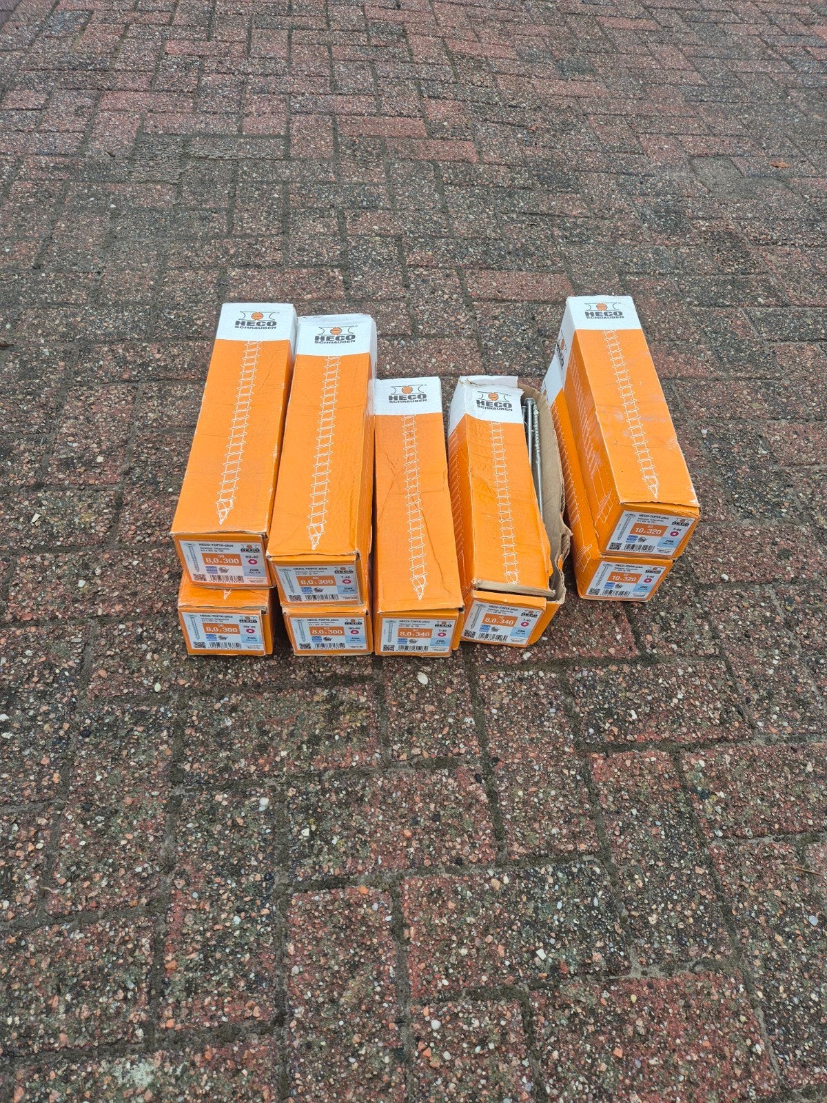 HECO-TOPIX-plus Schroeven - Diverse maten, Ophalen, Nieuw, 250 mm of meer, Schroeven