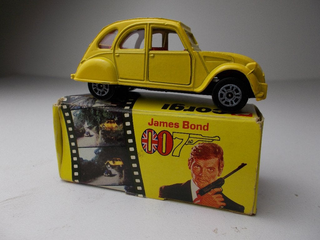 1981 Corgi Juniors 115 CITROEN 2CV 007 + Origineel doosje!