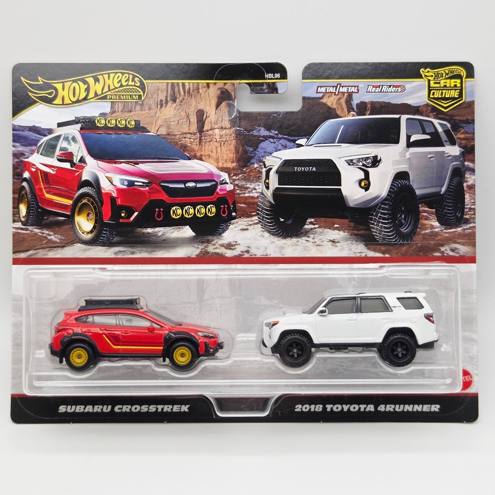 Hot Wheels – 2-pack Subaru Crosstrek & 2018 Toyota 4Runner, Mymodelcar@outlook.com, Ophalen of Verzenden, Auto, Hot wheels
