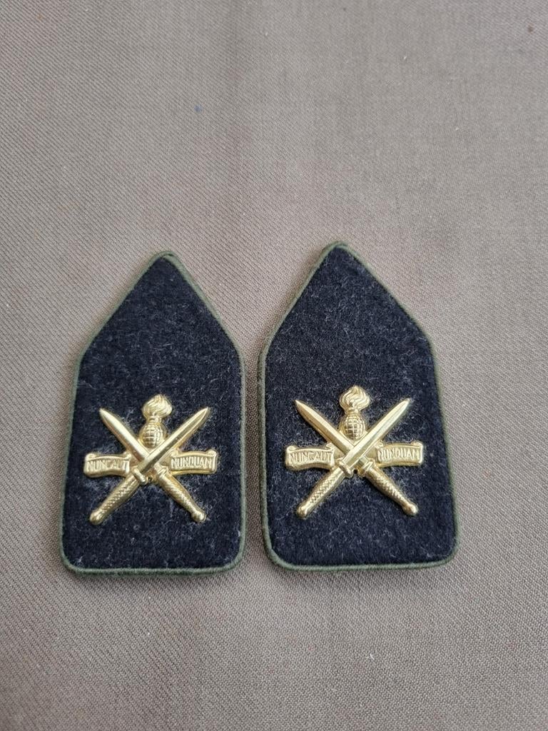 Kraagspiegels korps commandotroepen, Verzamelen, Ophalen of Verzenden, Landmacht, Nederland, Embleem of Badge