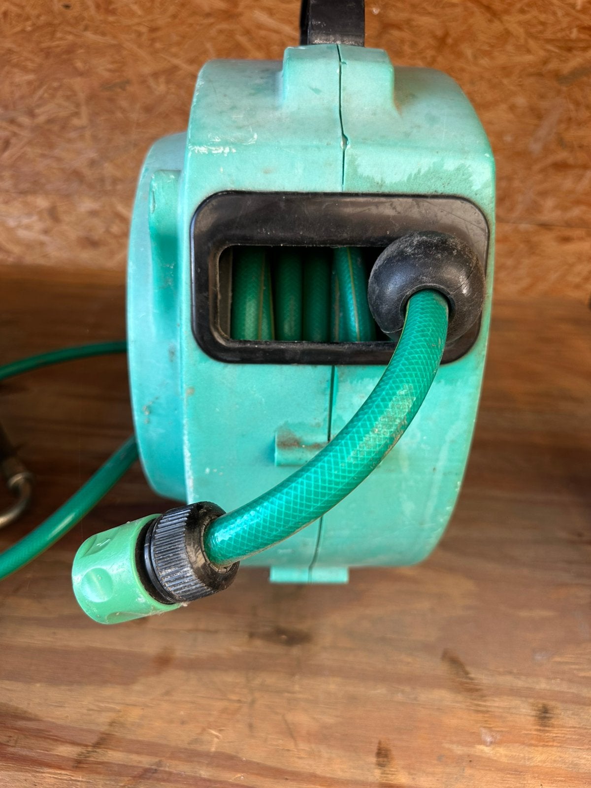 Tuinslanghaspel, Ophalen, Zo goed als nieuw, Tuinslang