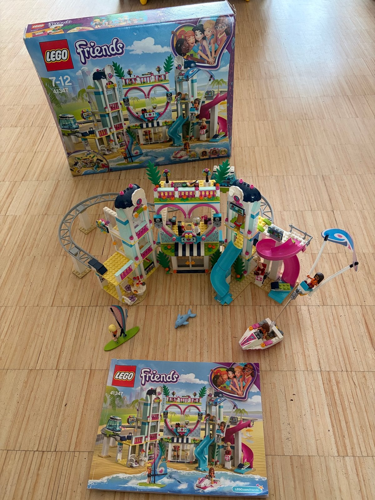 LEGO Friends 41347 Heartlake City Resort COMPLEET, Ophalen of Verzenden, Zo goed als nieuw, Overige merken
