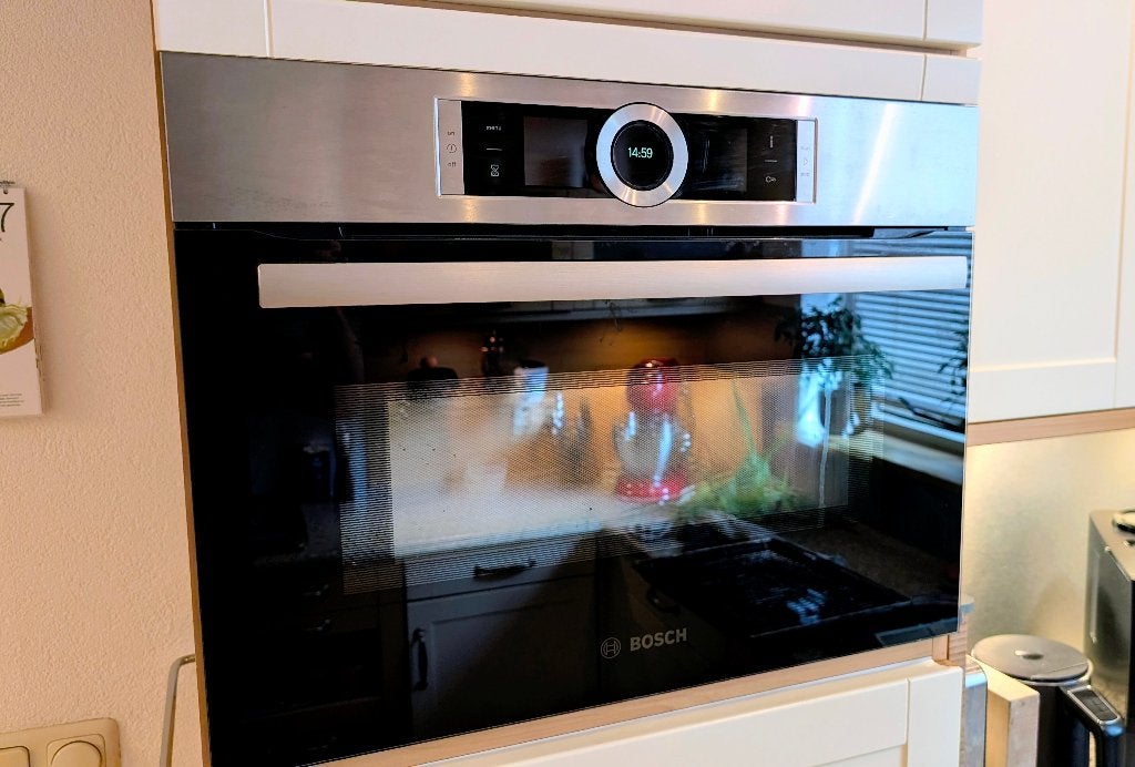 Bosch combimagnetron - zelfreinigend (2021), Ophalen, 45 tot 50 cm, Gebruikt, Bosch