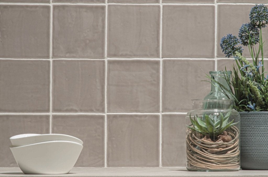 Estudio Maestría Mindelo Grey Glans Wandtegel 13x13, Ophalen of Verzenden, Nieuw