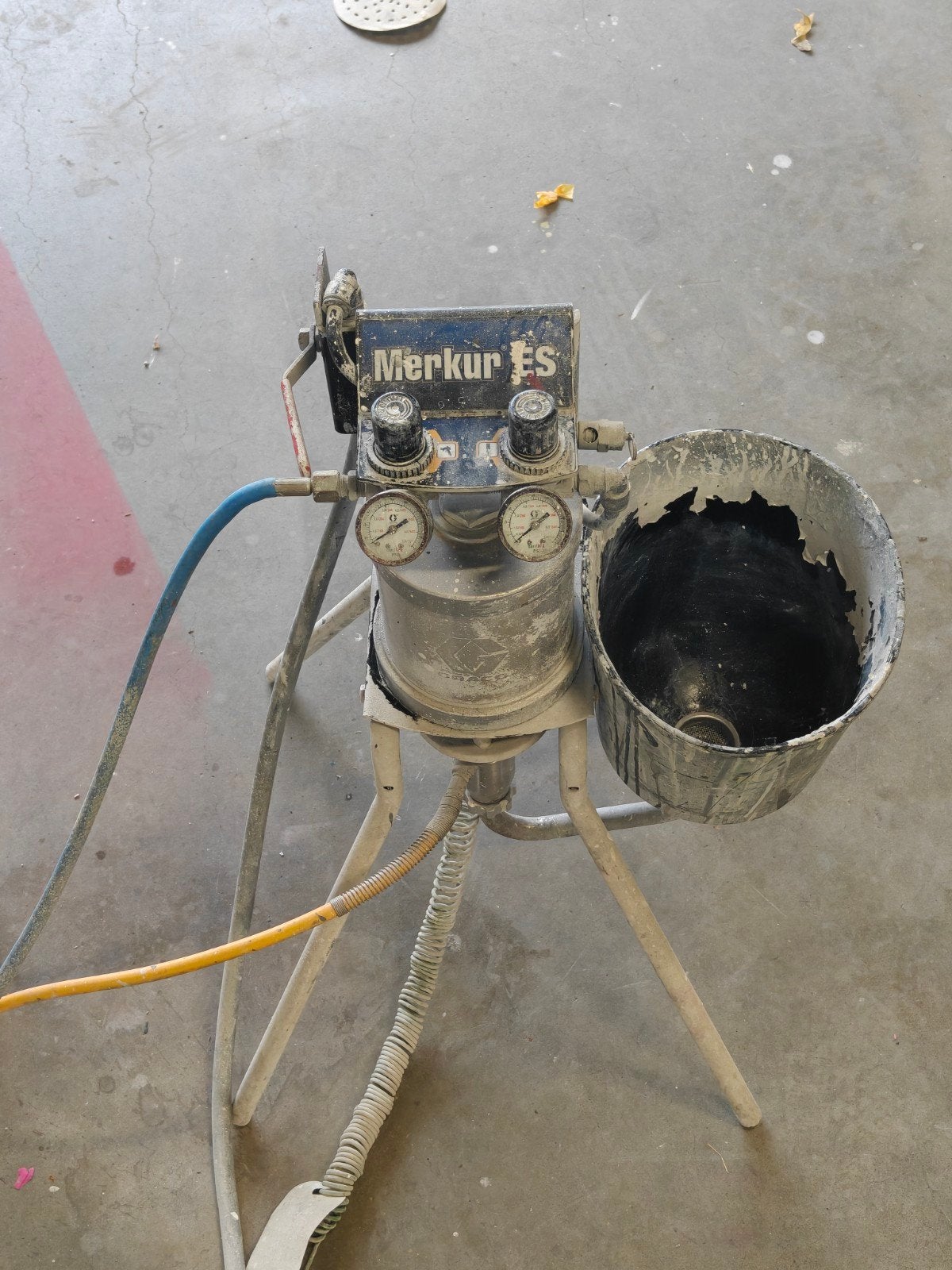 Graco Merkur ES 30:1 Graco Air Assisted G40 Luchtspuit, Doe-het-zelf en Verbouw, Schildersmaterialen, Ophalen, Gebruikt, Verfspuit of Verfpomp