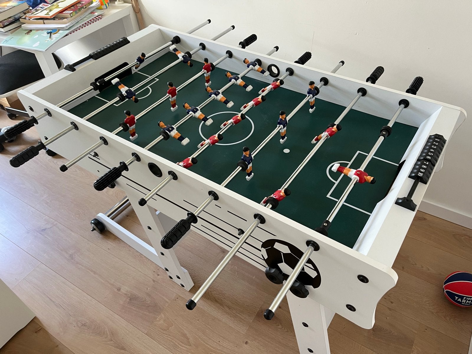 Voetbaltafel Cougar Scorpion Kick TS - wit, Ophalen of Verzenden, Zo goed als nieuw