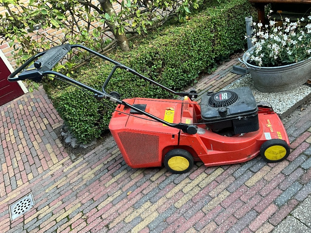 Wolf Grasmaaier 42 cm, Cirkelmaaier, Gebruikt, Ophalen of Verzenden, Opvangbak