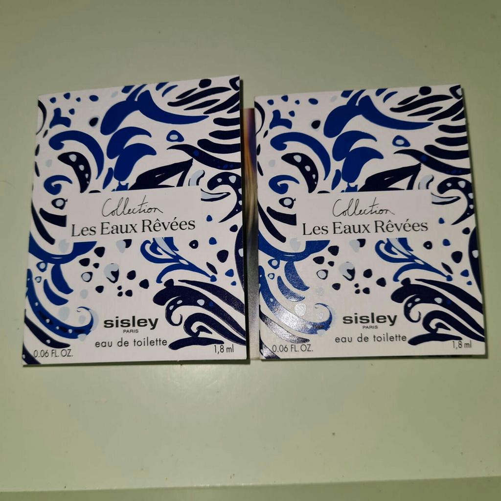 Sisley l eau revee ikar  eau de toilette 2x1,8ml, Sieraden, Tassen en Uiterlijk, Uiterlijk | Parfum, Ophalen of Verzenden, Nieuw