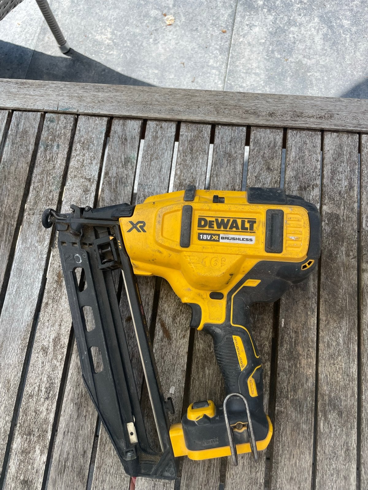 DeWalt tacker set DCN660 & DCN45RN Spijkerpistool, Ophalen of Verzenden, Gebruikt