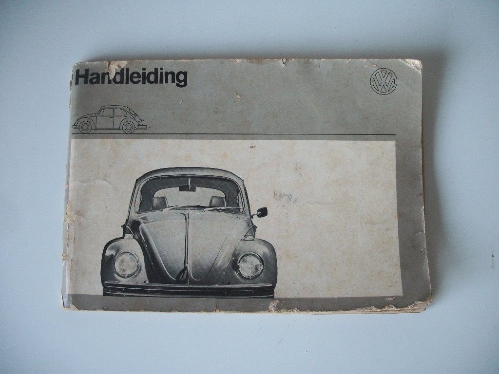 Handleiding VW 1300 1200 - augustus 1971 – Volkswagen Kever, Ophalen of Verzenden