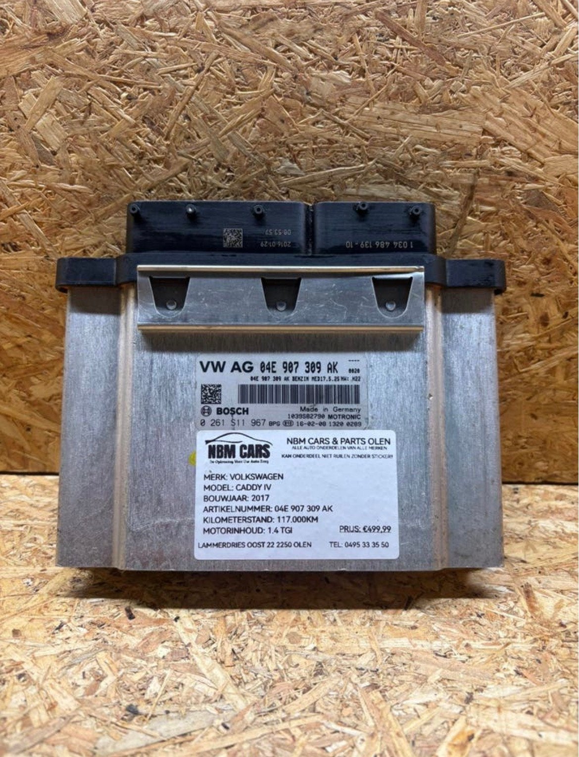 ECU VOLKSWAGEN CADDY IV 1.4 TGI 04E 907 309 AK, Ophalen, Gebruikt, Volkswagen