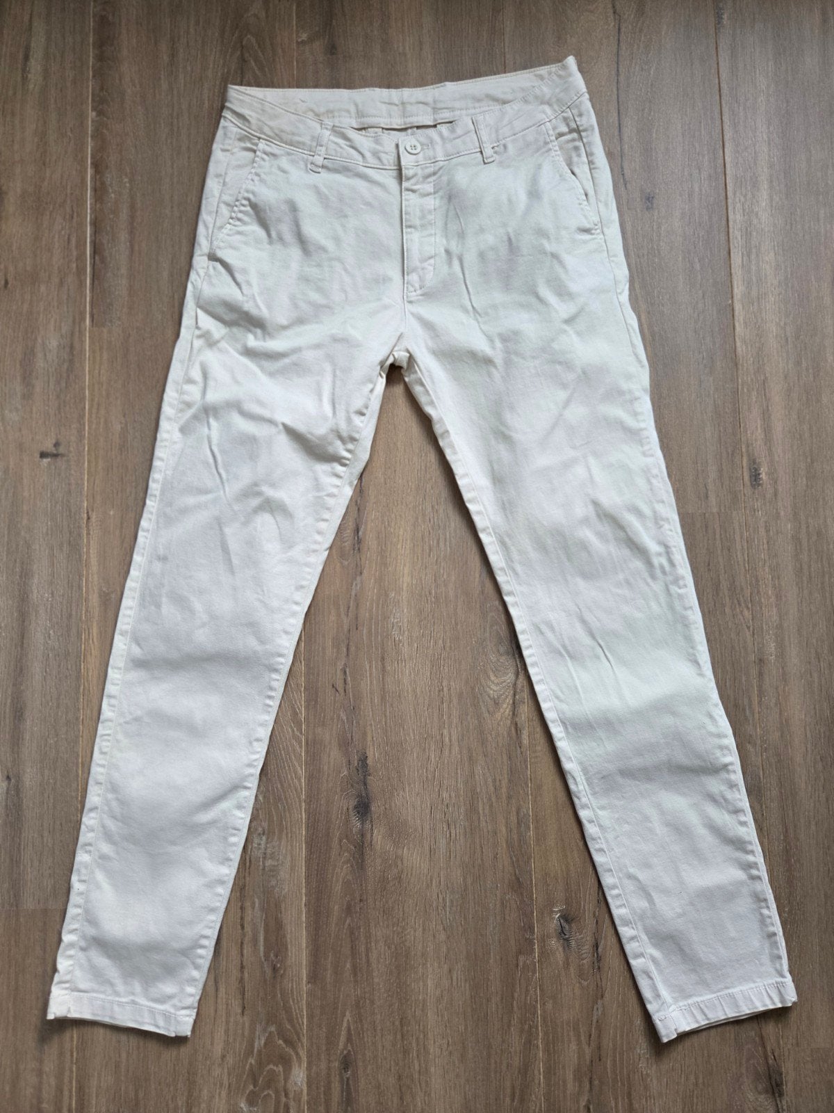 Zara broek maat 42, ongedragen, Zara, Beige, Ophalen of Verzenden, Zo goed als nieuw