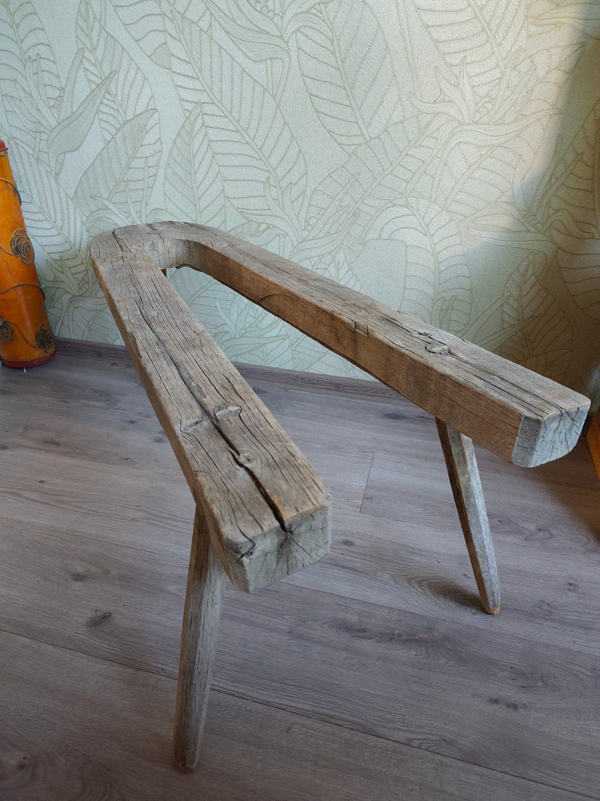 Unieke antieke houten Schoenmakersbank, Ophalen