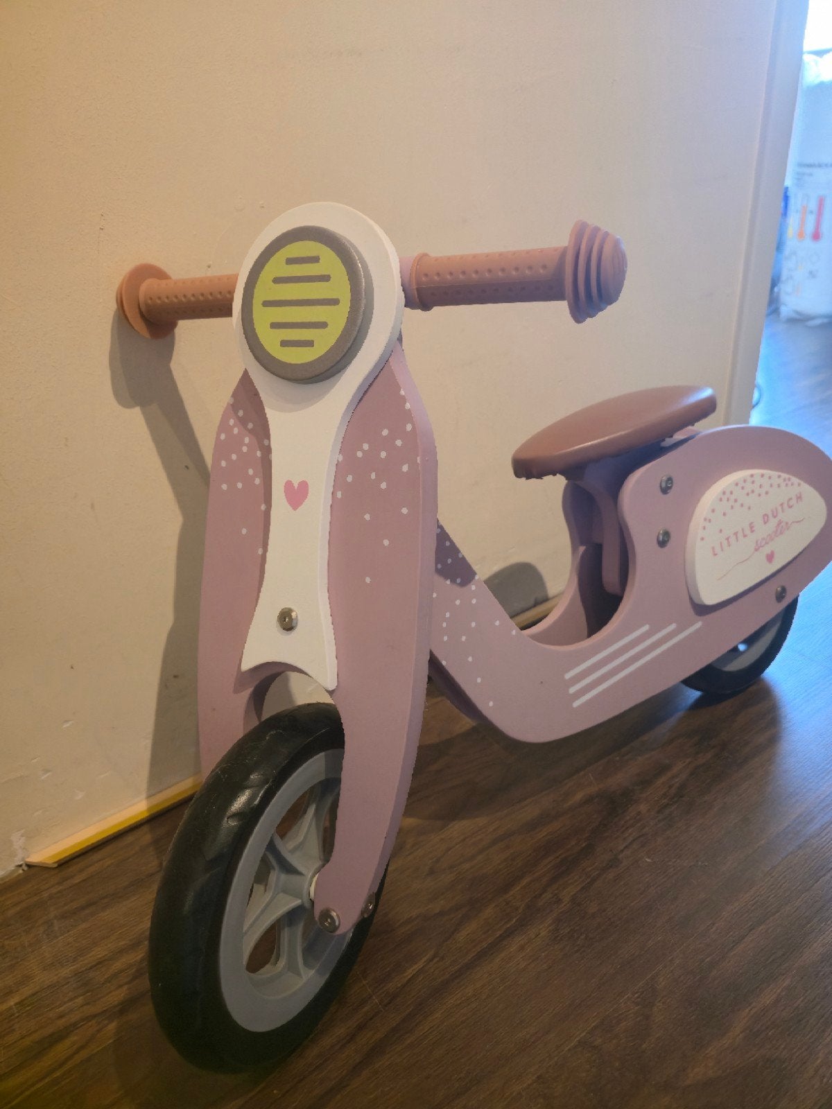 Little Dutch Loopfiets loopscooter Roze, Ophalen, Nieuw, Loopfiets