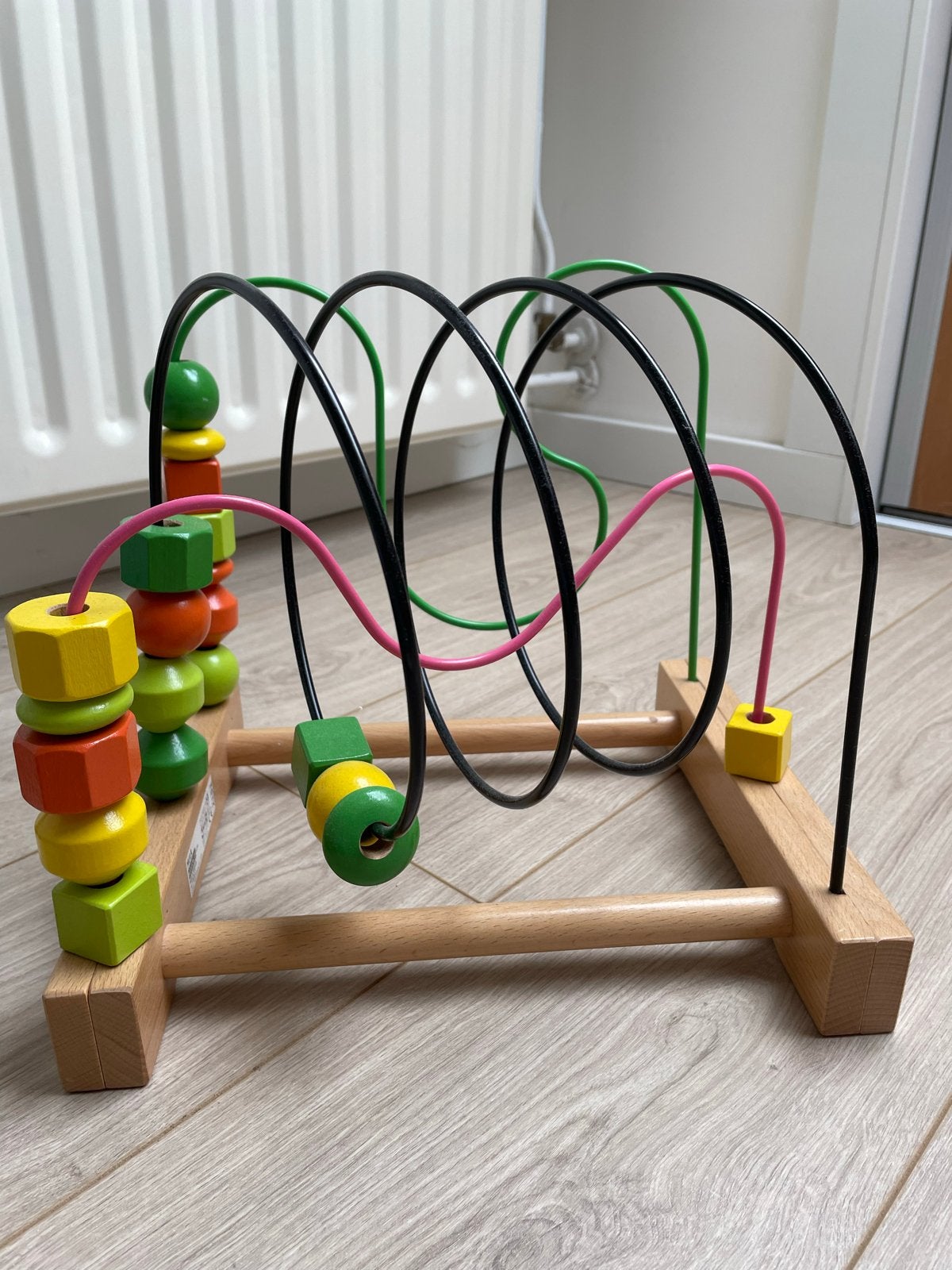 IKEA MULA kralenframe - Houten kralen spiraal, Ophalen of Verzenden, Gebruikt, Overige typen