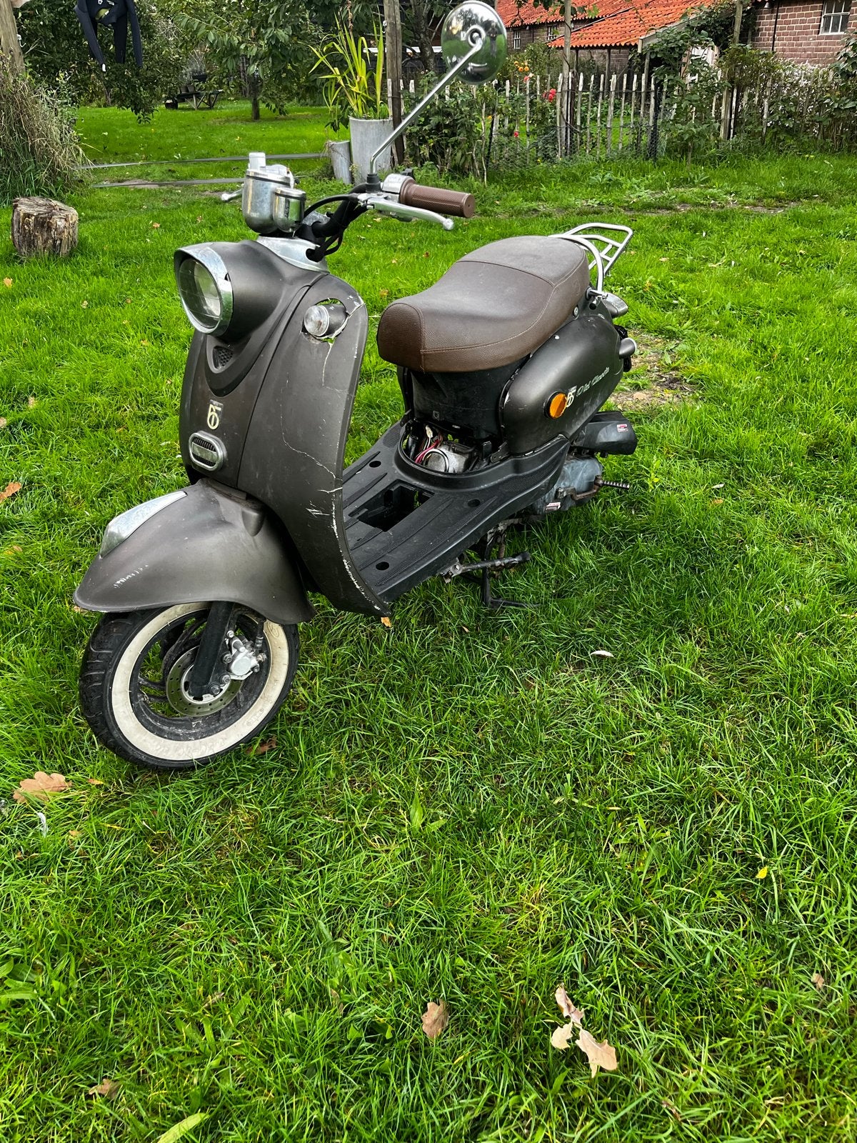 Project scooter - Old Classic (loopt niet), Ophalen, Gebruikt, Maximaal 45 km/u, Benzine