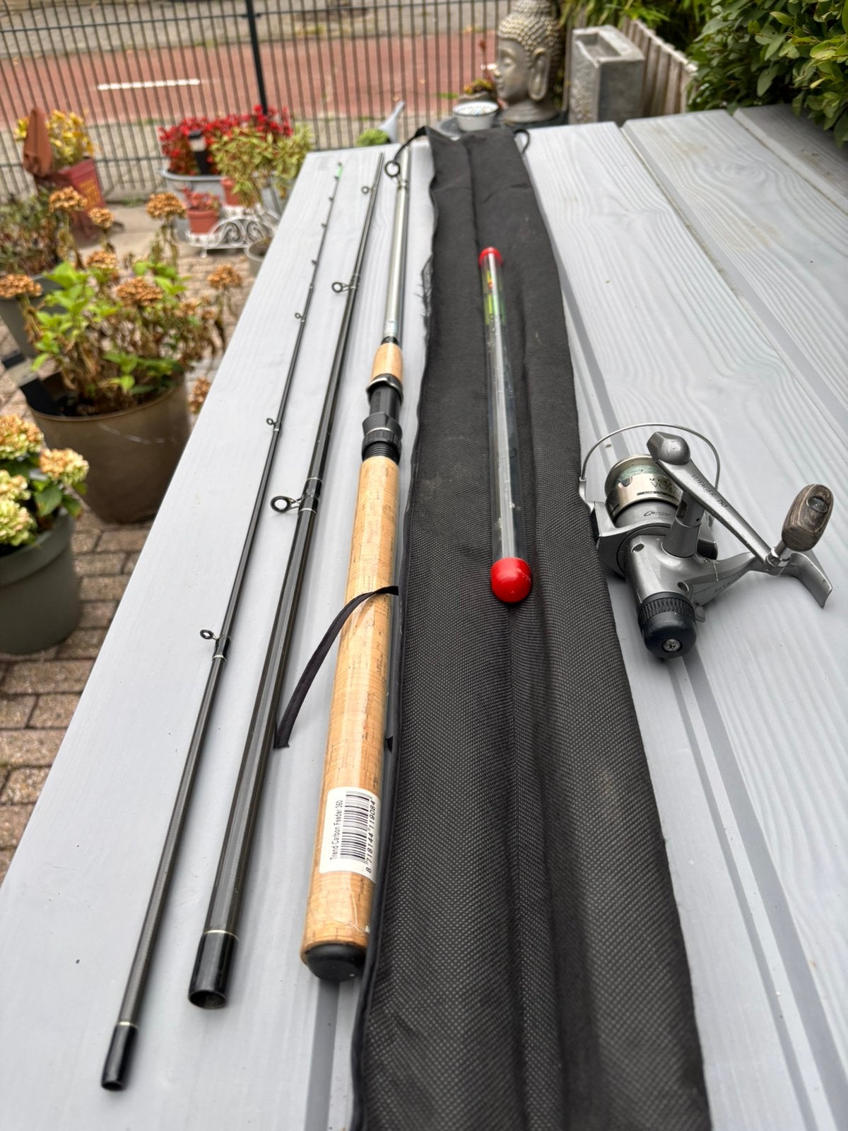 Trend feeder 360 cm met ultimatum molen, Watersport en Boten, Hengelsport | Witvissen, Ophalen of Verzenden, Zo goed als nieuw
