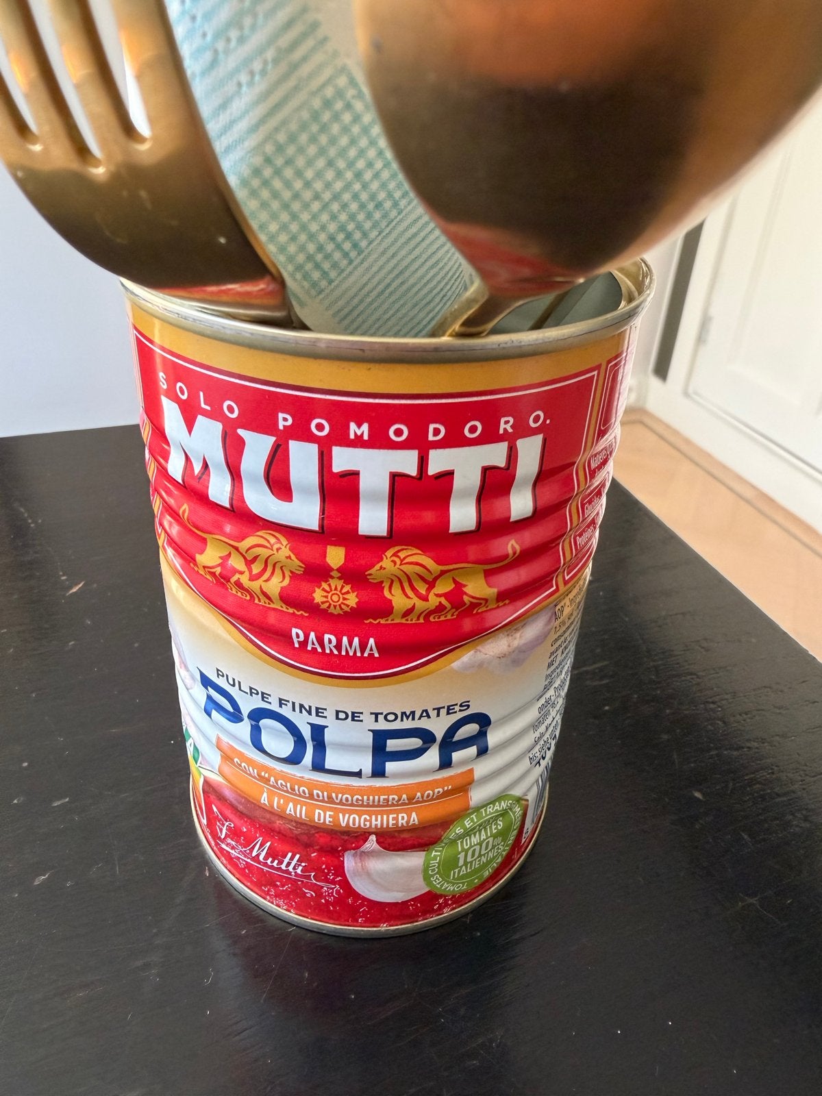 Hippe bestekhouders - Italiaans design, Ophalen of Verzenden, Gebruikt, Overige materialen
