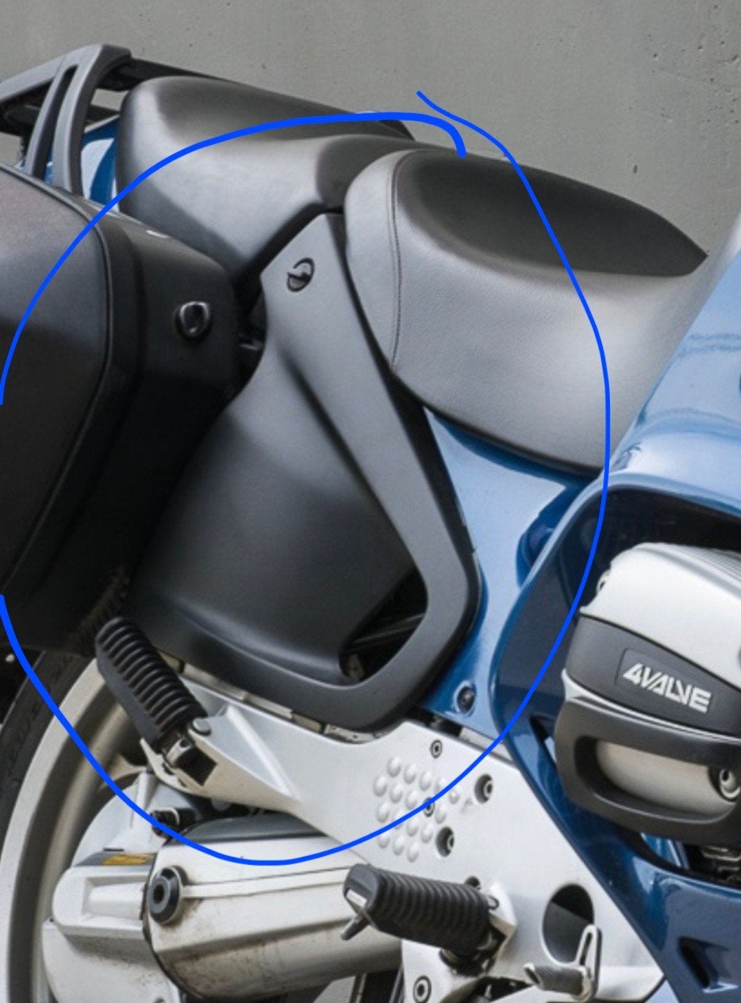 Zijkap rechterkant buddyseat BMW R 1100 RT, Ophalen of Verzenden