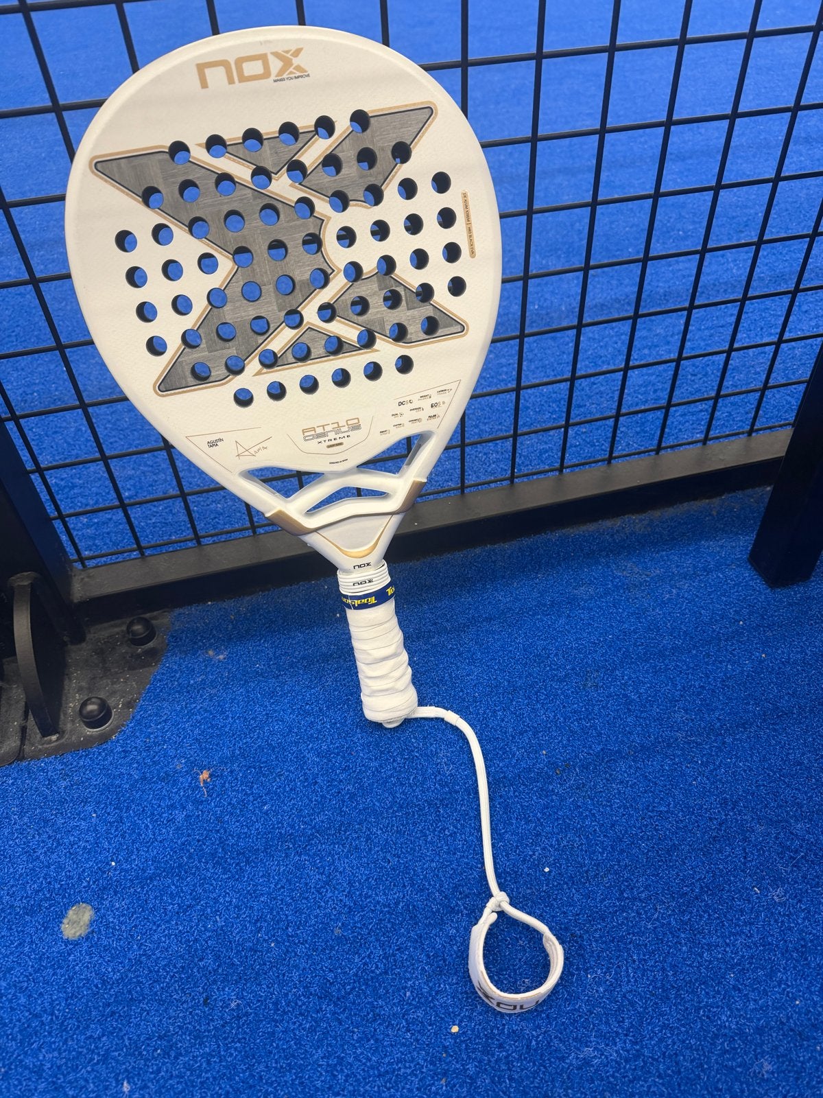 Nox Padelracket A10 Genius 12K 2026 scherpe prijs!, Ophalen, Zo goed als nieuw, Padelracket