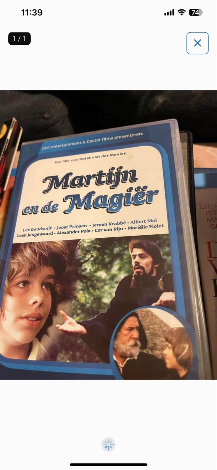 Martijn en de Magiër DVD - Nederlandse jeugdfilm, Avontuur, Gebruikt, Alle leeftijden, Ophalen of Verzenden